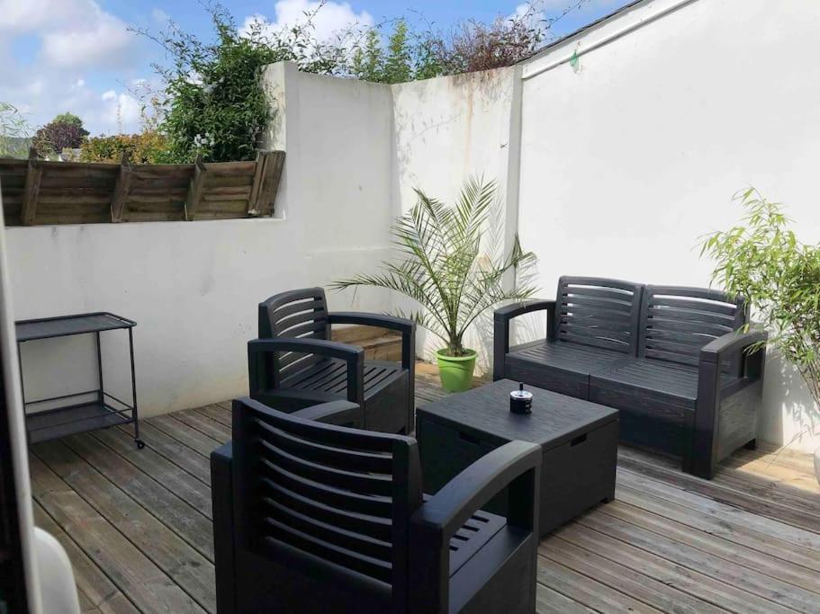 Maison De Ville Conviviale Avec Terrasse Lanester Exteriér fotografie